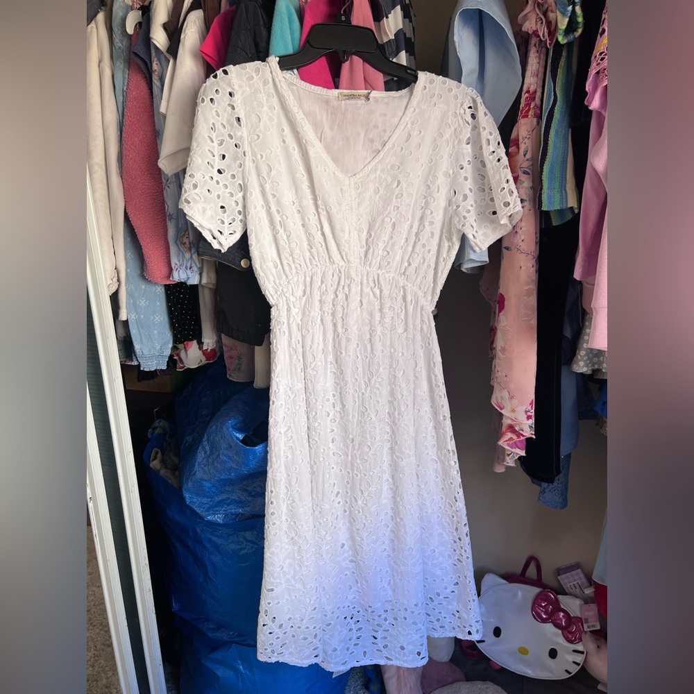 XS Eyelet Dress